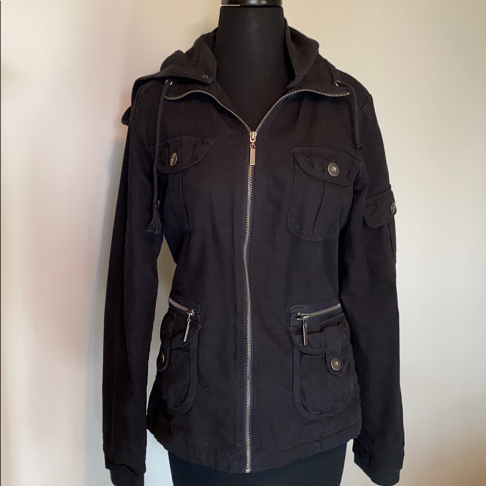Maurice’s jacket with hoodie